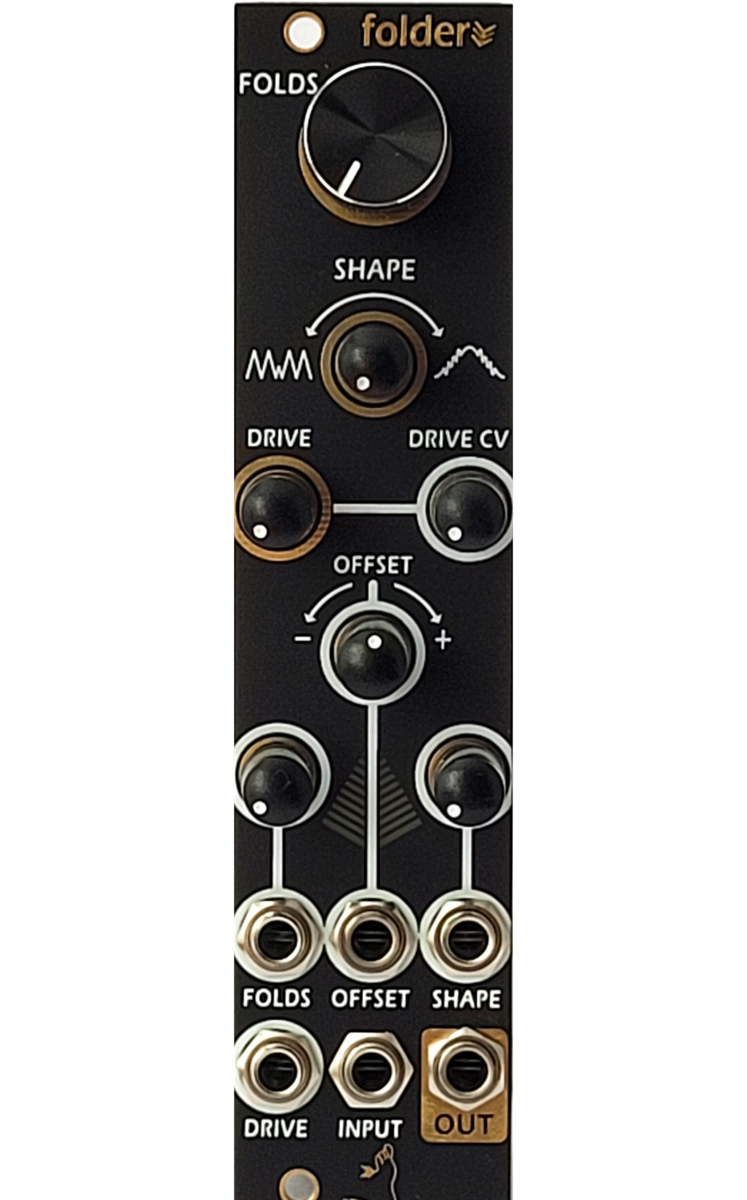 Folder - wavefolder – Tenderfoot Electronics